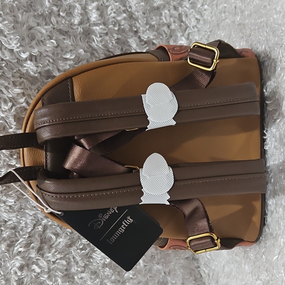 NWT Loungefly Lilo And Stitch Carving Embossed Design Mini Backpack - Picture 2 of 16